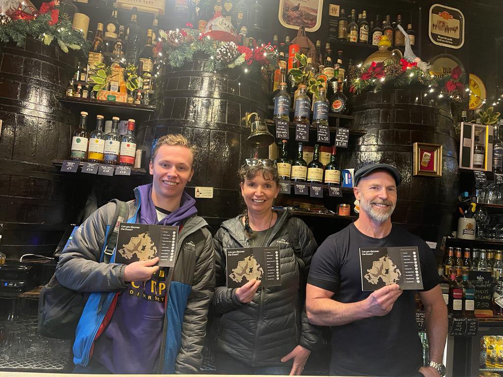 BlakesTheHollow's tweet photo. Congratulations to Darren, Kelly and Oscar who completed their ‘Journey Of Door’s’ with stamp No10 in their GOT passport today. Enjoy the rest of your adventures ❤️🖤
#GameOfThrones #GameOfThronesFans #JourneyOfDoorsPassport #NorthernIreland https://t.co/e4CjJrqMOP