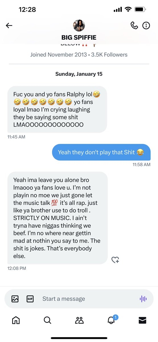 RalfytheP's tweet image. You this type of nigga in real life so stop popping it