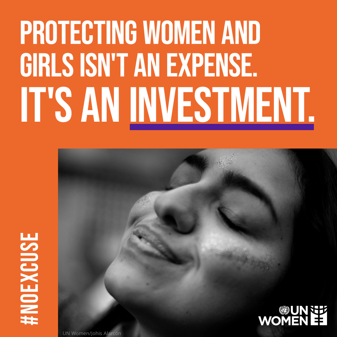 Without dedicated investment, countries will not achieve the target to eliminate violence against women and girls globally by 2030.

There is #NoExcuse. We must prevent and end gender-based violence.

#16Days

unwo.men/4lKJ50Qa1GR