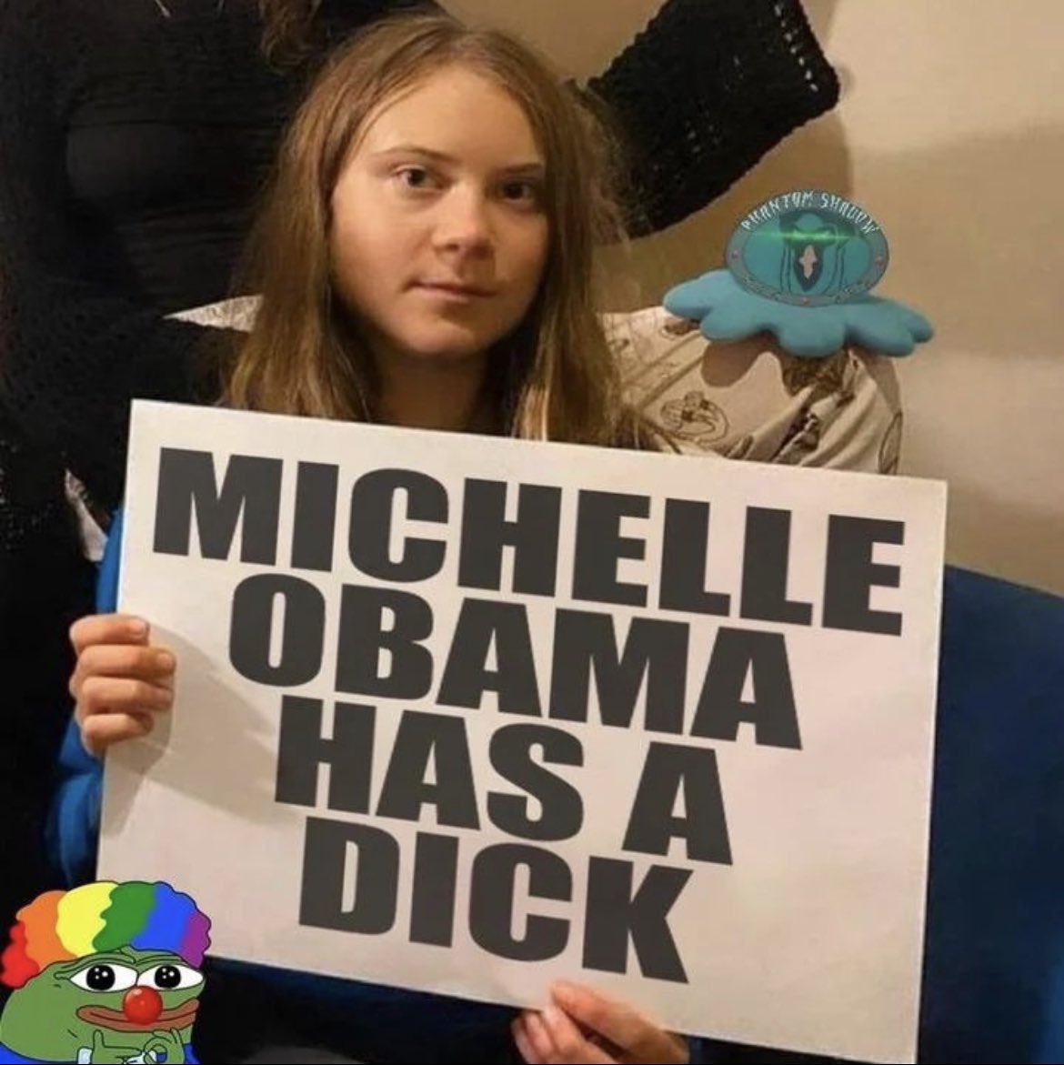 TheLeftistTears's tweet photo. No lies detected! Greta Thunberg always tells the truth. Big Mike has been confirmed 😂 https://t.co/J2VB9XWrc3