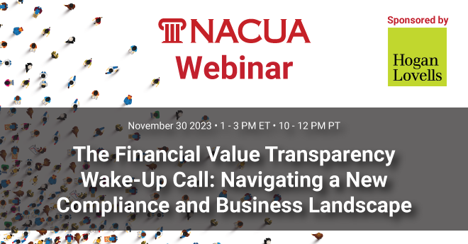 Last chance to register! Our Nov. 30 webinar will tackle financial value transparency and the Gainful Employment Rule. tinyurl.com/ms8xv24d #higheredlaw