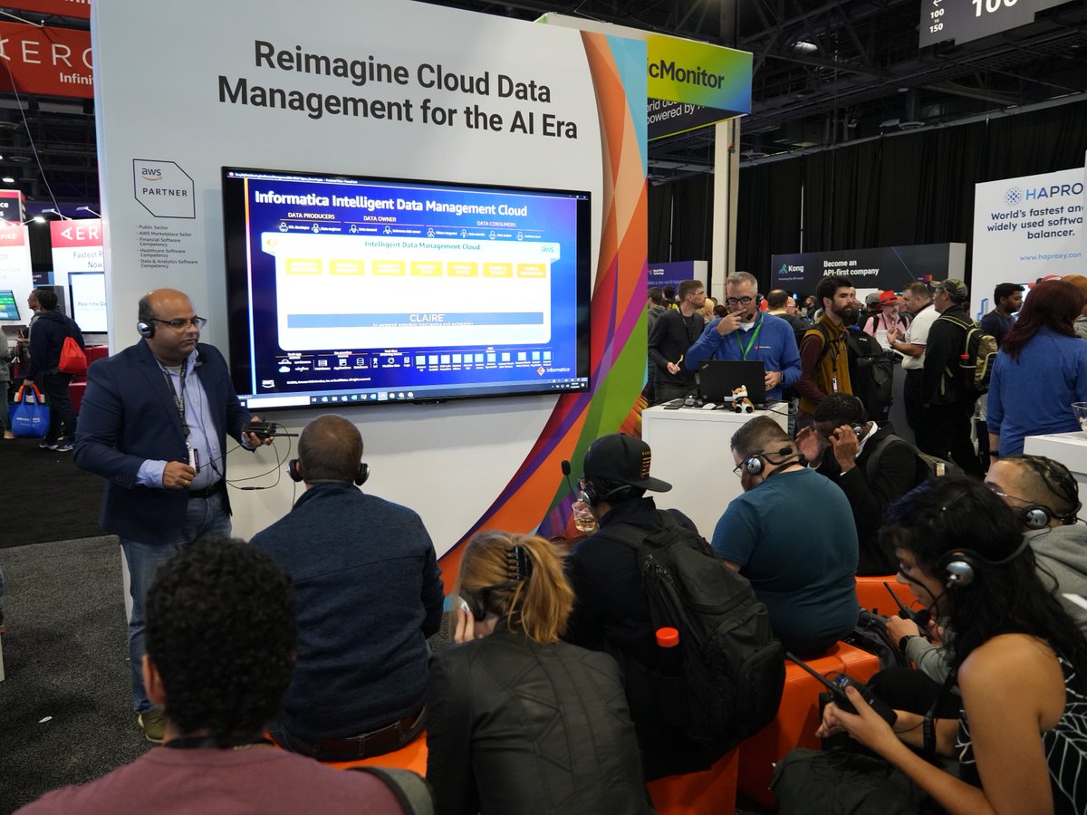Informatica's tweet image. Come stop by booth #252 at #AWSreInvent! Watch a demo or theater session to be entered in our raffle for a chance to win a…
🎒 Tumi Backpack
🎶 Apple Airpods
🎮 Playstation 5
✖️ Xbox
The theater session schedule is here: infa.media/3R1rftL
#AWS_Partner @AWS