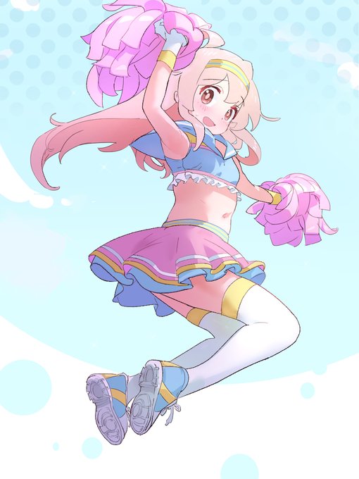 チアまひろちゃん 応援されたらきっと元気出ます! #おにまいお絵描き