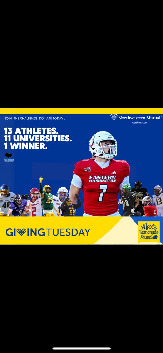 Eagle Nation 🦅 Let’s keep raising awareness and money 🍋

alexslemonade.org/mypage/3563887