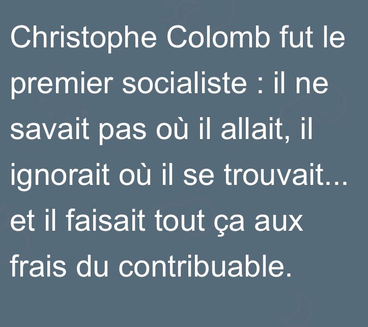 Le 1er socialiste !
