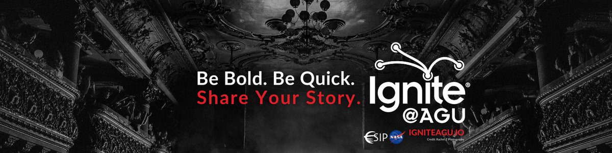 ESIPfed's tweet image. Today is the day 🔥 See you at 6 PM at the Great American Music Hall @GAMH for Ignite@AGU. 

➡️ igniteagu.io

#EarthScienceData #SciComm #AGU23 #IgniteTalks

Co-hosted by ESIP + @NASAEarthData