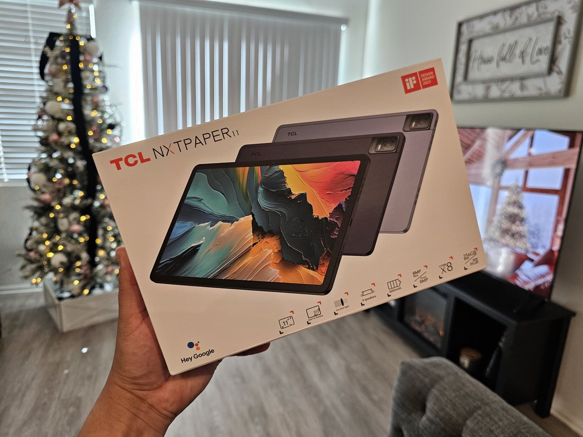 Shoutout to @TCL_USA for sending out their NXTPAPER11!! Looking forward to checking this out. #tclpartner