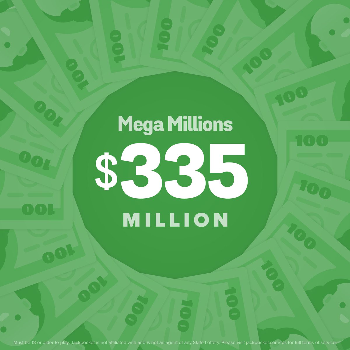 Jackpocket's tweet photo. ✨ Be the reason Mega Millions resets to $20,000,000 ✨ 

Grab your tix 👉 https://t.co/vhSs0nMfTo https://t.co/siYXqxFDaV