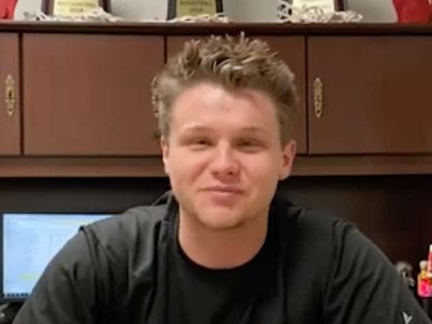 barstoolsports's tweet photo. Ladies And Gentlemen, Allow Us To Introduce You To The New King Of College Basketball https://t.co/9nHkBAPFaQ https://t.co/qhZyuYeVV6