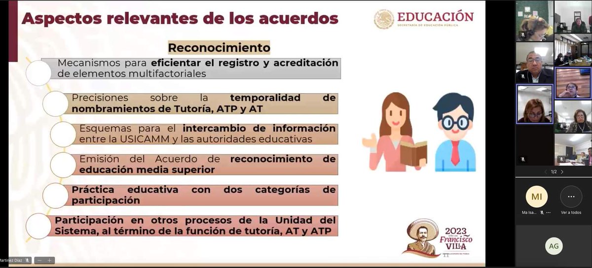 USICAMM_OFICIAL's tweet photo. Con motivo de la publicación de los Acuerdos Normativos del ciclo escolar 2024-2025, se llevó a cabo una Reunión Nacional con las autoridades educativas de educación básica de las 32 entidades federativas.  Nuestra Titular, junto con el equipo de Directores Generales comentaron los aspectos relevantes de los Acuerdos y resolvieron dudas de las entidades federativas.👩‍🏫👨‍🏫