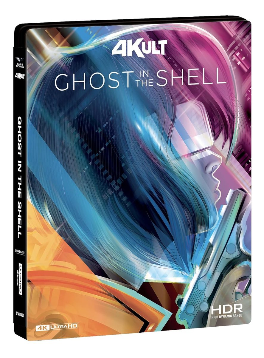 UltraHDBluray's tweet photo. 'Ghost in the Shell' [1995 #anime] 4K Ultra HD Blu-ray, Italian 🇮🇹 #4Kult Edition: https://t.co/8mRahqPewQ https://t.co/8oOXGCRSpJ