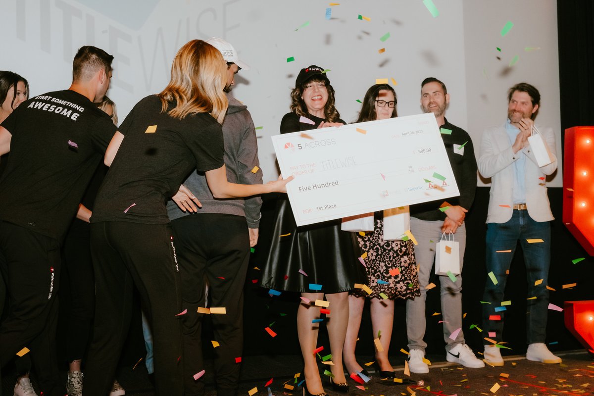awesomeinclex's tweet photo. ⭐️Finals Feature: TitleWise⭐️

Specializing in simplifying research for title abstractors, TitleWise is returning to the 5 Across stage for the Finals. 

Founder Jennifer Mason has had a big year! Render Competition, Vogt Awards, and a 5 Across victory, among other achievements. https://t.co/DBaGKCXZCr