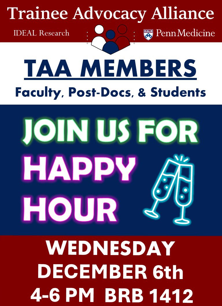 Penn Trainee Advocacy Alliance tweet media