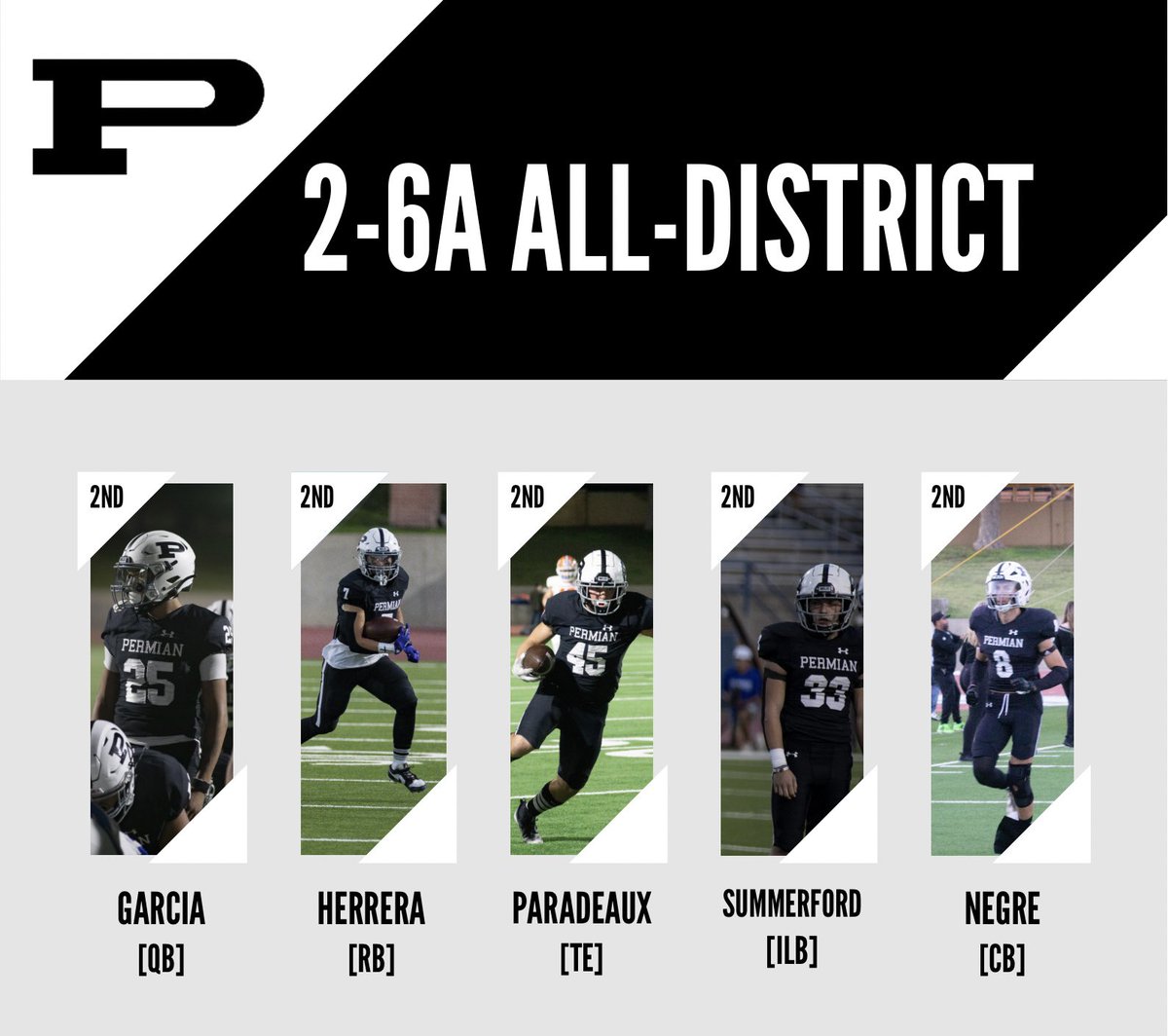 CONGRATULATIONS to our 2nd Team All-District Student Athletes! GO MOJO⚫️⚪️