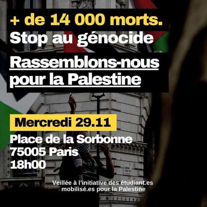 Comité Palestine Paris 13 tweet media