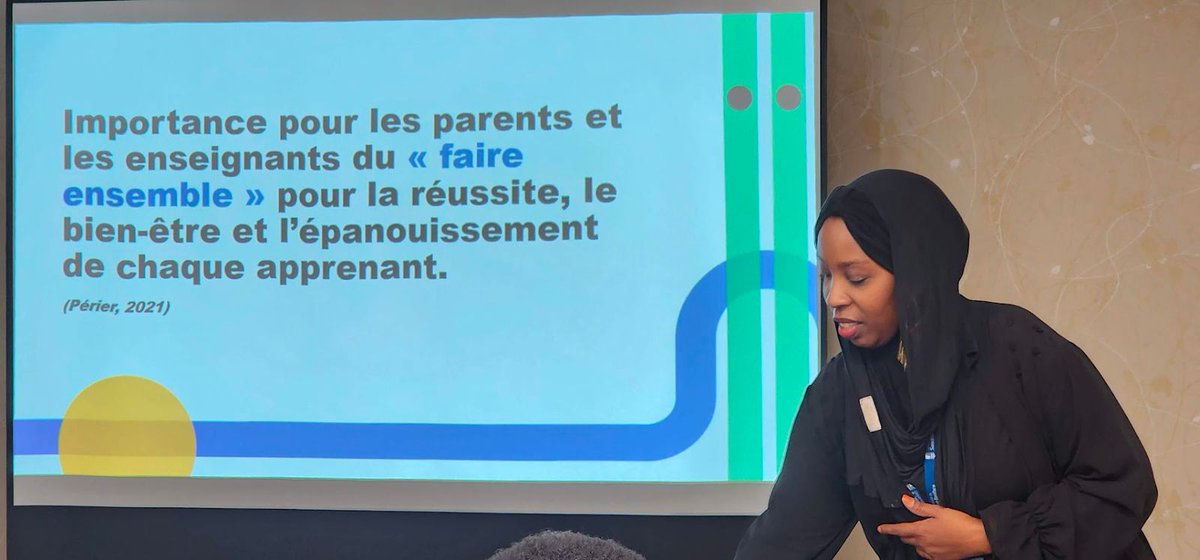 CSViamonde's tweet photo. Awa Ndiaye, une enseignante à l'École secondaire Ronald-Marion, se distingue par son projet de collaboration parent-enseignant.e, sur le plan pratique et théorique!
https://t.co/g5p53frkOX https://t.co/sc16aogvX5