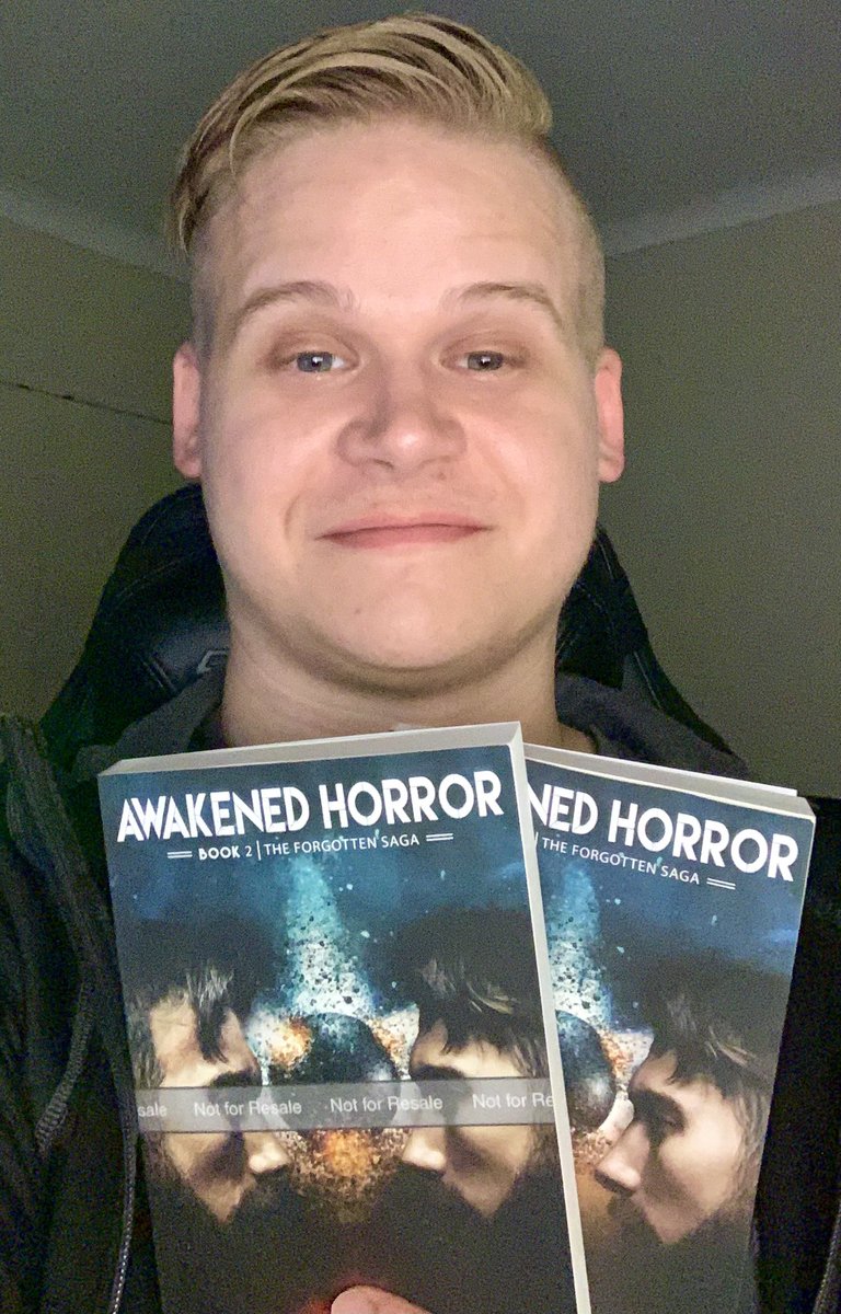 quill_holland's tweet photo. #bookproofs have arrived for #AwakenedHorror! The paperback should be coming to an online retailer near you soon!
#BookTwitter #readerscommunity #sciencefiction https://t.co/FE1msEEvKh