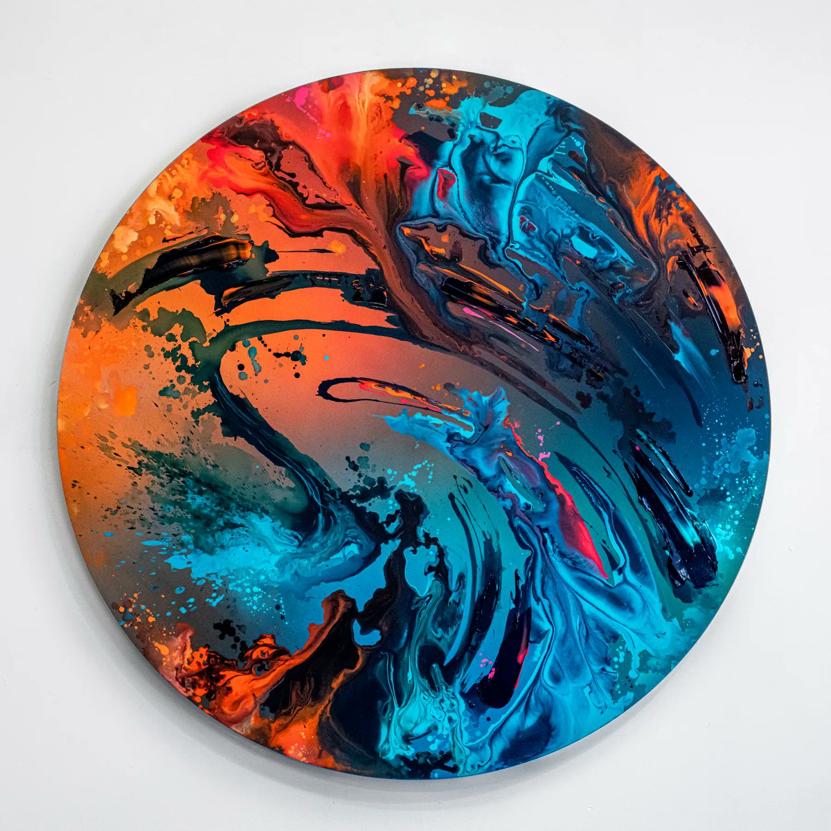 1/8: Dive into the depths of creativity with <a href="/mikaelbrandrup/">Mikael B</a> at Miami Art Week. His latest series "Below The Surface" brings a unique blend of abstract art and profound meaning.

Part of the T.R.A.C.E. exhibition by <a href="/TransientLabs/">Transient Labs</a> &amp; MP at the Sagamore Hotel from Dec 5th to 10th.