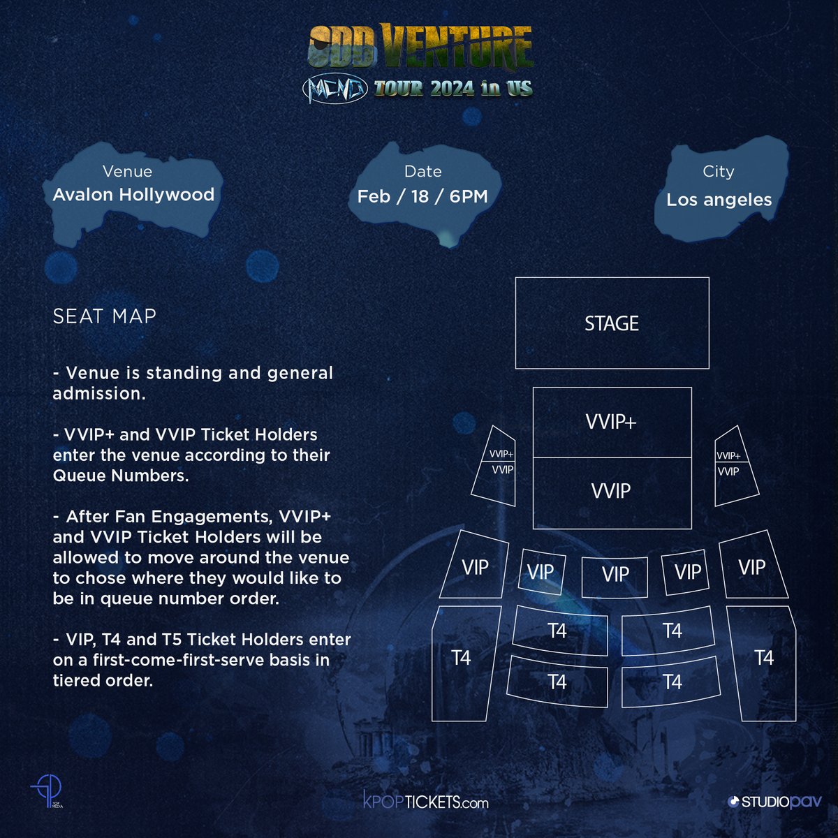 Don't forget - Early Access for VVIP+ will be available 11/30 at 2pm venue's local time, and Early Access for VVIP will be available 11/30 at 4pm venue's local time