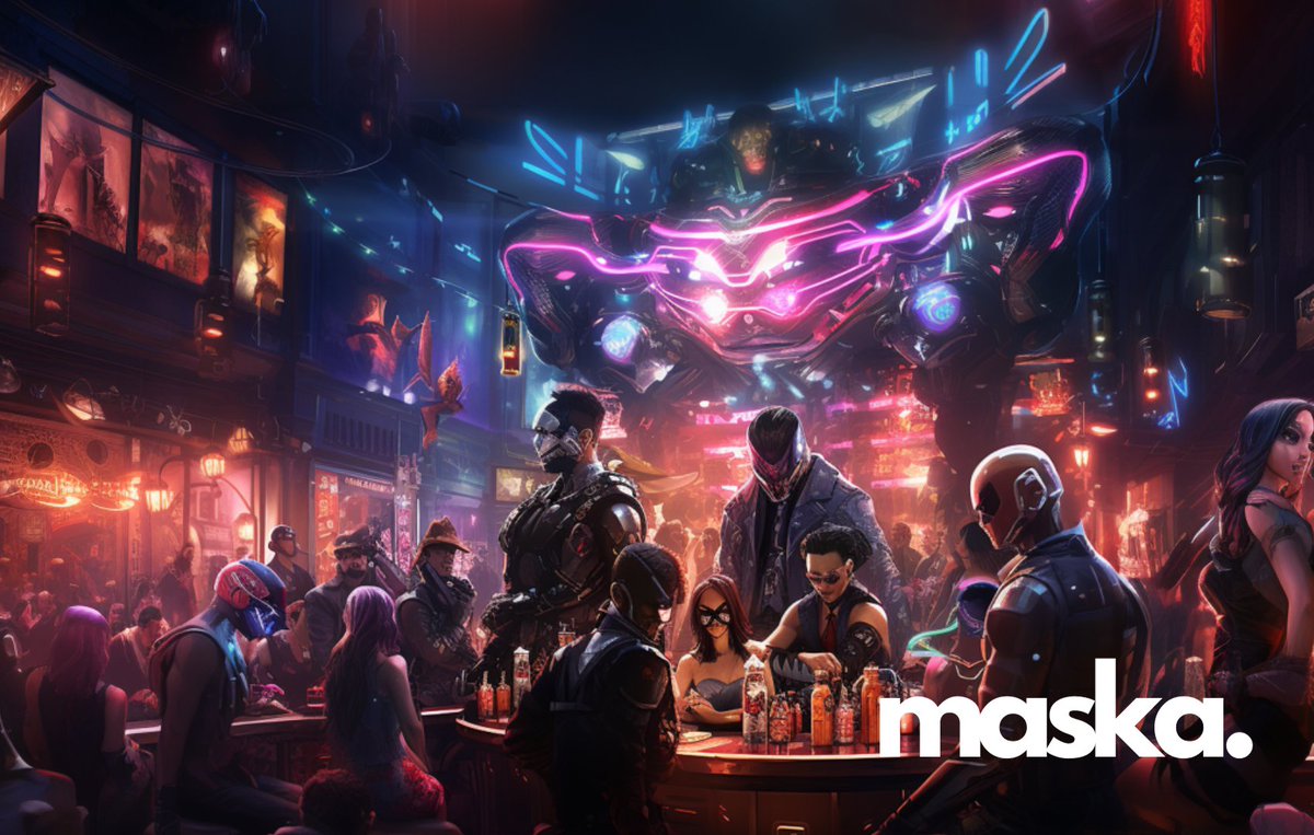 Maskers are you ready? Masquerade is currently in Internal Test. During this sneak peek, you can prepare for the party by free-minting your standard Mask Avatar. In this upcoming update, Masquerade will feature interaction with the AI, where you can customize your mask by simply