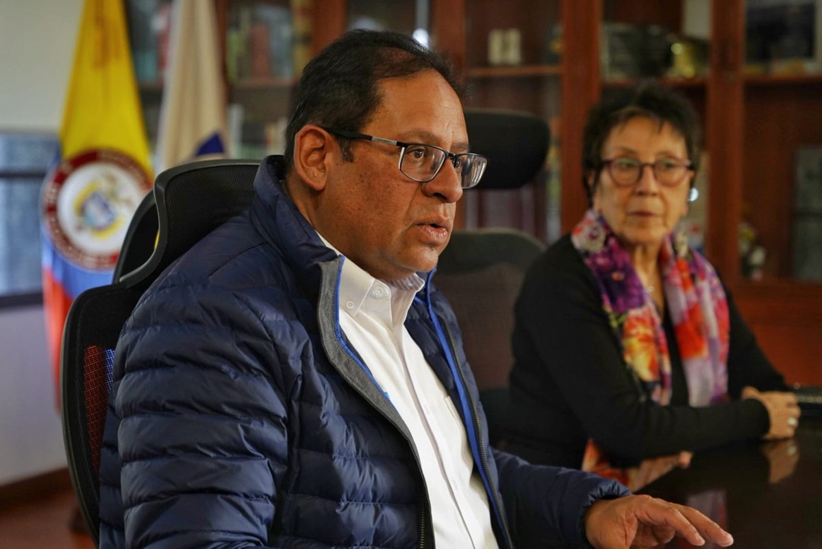 igacColombia's tweet photo. El proyecto surgió en marco de #COMIXTA y a través de trabajo conjunto durante Misión Técnica 0 que realizó @igm_chile a🇨🇴 en octubre
Desde IGAC resaltamos interés en fortalecer relaciones bilaterales y desarrollar intercambios de experiencias con entidades homólogas de ese país https://t.co/OAhoD9AP3m