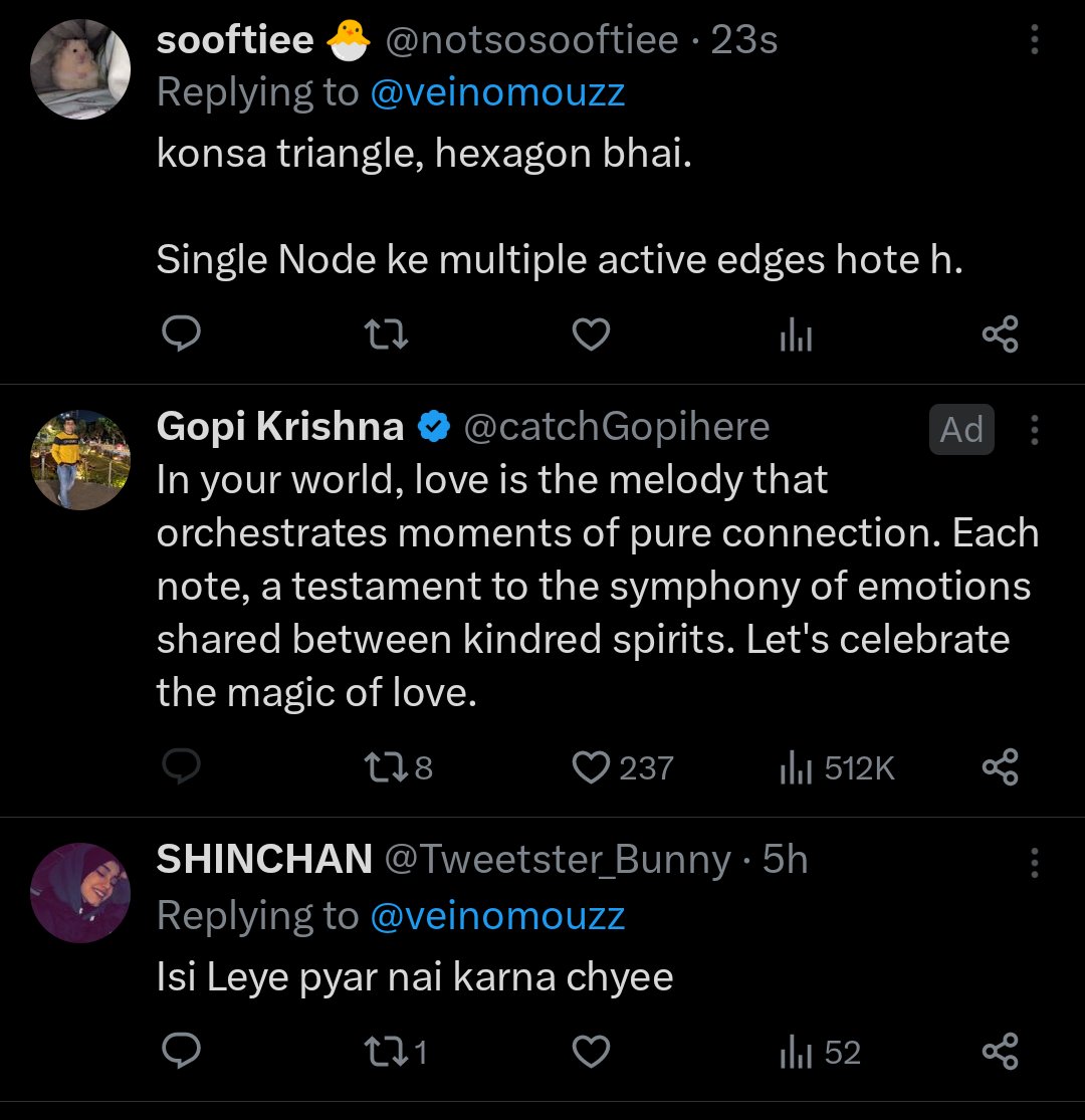 𝕏 algorithm is just 💅💅