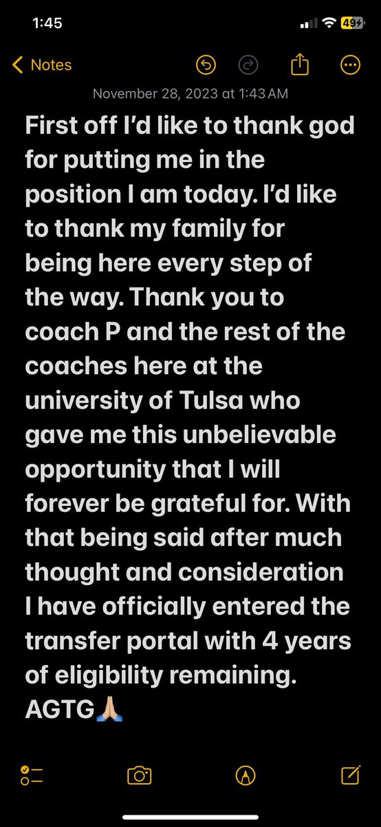 cj_coombes1's tweet image. -Safety/nickel 
-Freshman
-6’1 205
-Current first semester GPA-3.5
-Started 4 games on special teams before redshirting
-4 years of eligibility left
-(HS) Film-hudl.com/video/3/832980…

#TransferPortal 🚨