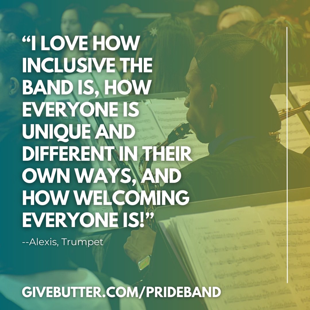 Triangle Pride Band tweet media