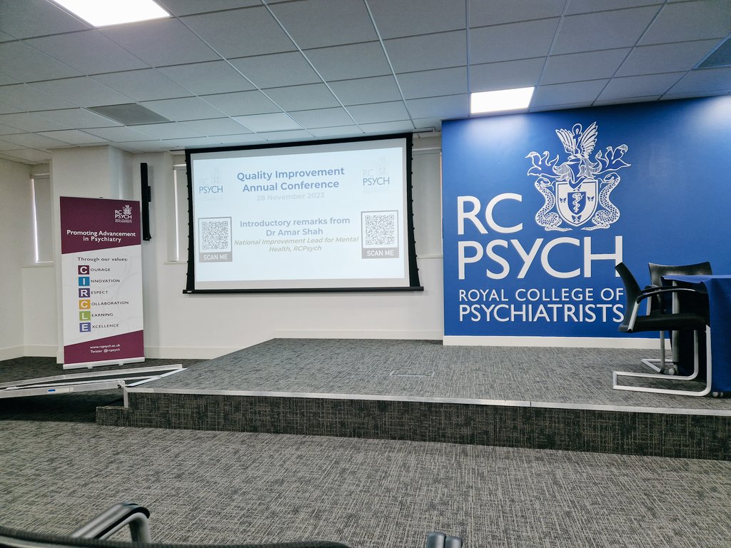 Fantastic opportunity to learn from QI leaders. QI conference programme at RCPsych.