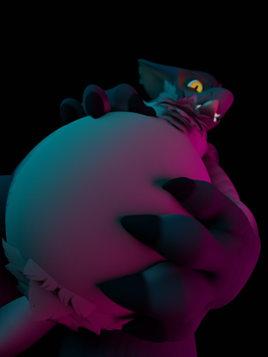 I devour at least 3 people before I lay down and let my gut churn them into Cuga fuel. Rub the first two or I'll make you the third~

(You are the third regardless)

#furry #vore #nargacuga