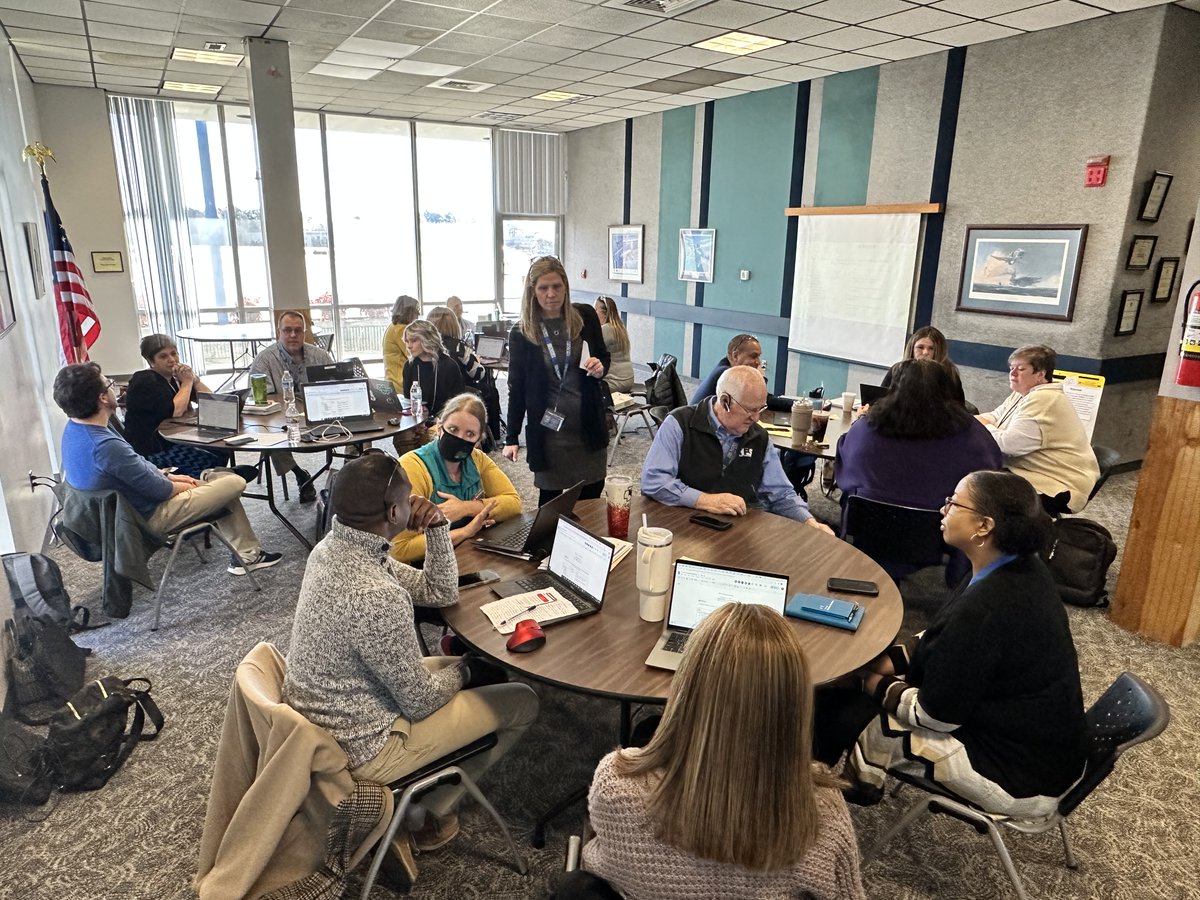 hickoryschools's tweet photo. Big thanks to the City of Hickory for hosting our leadership meeting at the Hickory Regional Airport! 🌟 A fantastic day of learning, collaboration, and fellowship, topped off with an amazing tour of the airport museum. 🛩️ Thanks for the memorable experience! 👏 #CommunitySupport https://t.co/3KnNtSH8Dg