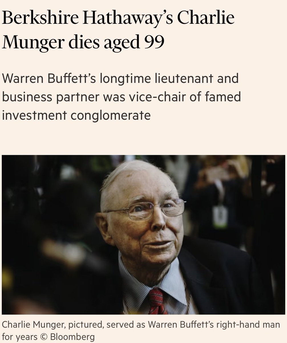 RedditDeluxe's tweet image. RIP Charlie Munger 

#Investing #StockMarket #Trading 

ft.com/content/66124b…