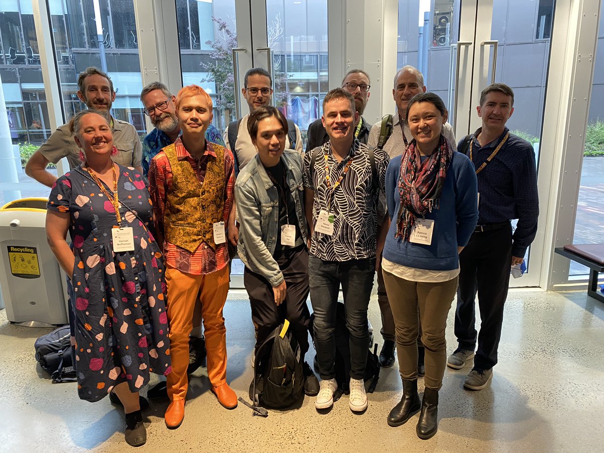 Team <a href="/BotanicSydney/">Botanic Gardens of Sydney</a> at #Biosystematics2023 😎 It’s been a busy couple of days, looking forward to the last day of the conference today!
<a href="/biosyst2023/">Biosystematics 2023</a>
