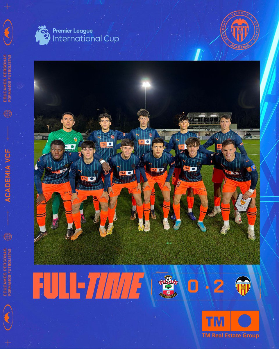 valenciacf_en's tweet photo. 🔚✅ #VCFMestalla beats @SouthamptonFC (0-2) in the Premier League Internatilonal Cup 👏🏻 🏆

⚽️ Goals: @ismasntna &amp; @declan_frith

Way to go, lads! 🔝🦇 https://t.co/eq88YSH3J1