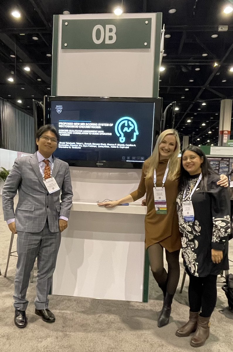Be sure to visit our NEW preoperative bowel #MRI scoring system <a href="/RSNA/">RSNA</a> #RSNA2023 <a href="/MayoRadiology/">Mayo Clinic Radiology</a> with outstanding work by Drs. H Takahashi, C Bookwalter, @FeldmanMyra <a href="/SPSheedyMD/">Shannon Sheedy</a> <a href="/PriyankaJhaMD/">Priyanka Jha</a> and our wonderful <a href="/MayoGynecology/">Mayo Clinic OB/GYN</a> surgeons Drs. Burnett, Khan and Cope! <a href="/AAGL/">AAGL</a> <a href="/ASRM_org/">ASRM</a>