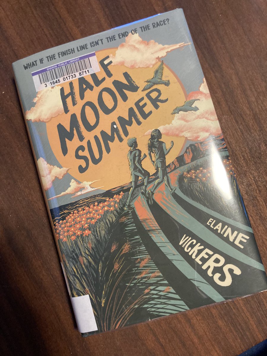 I just read the *most* charming, heartbreaking, and heart-warming middle grade book—Half Moon Summer by @ElaineBVickers. I cried many times in this beautiful story told in both prose and verse—I loved it so much!