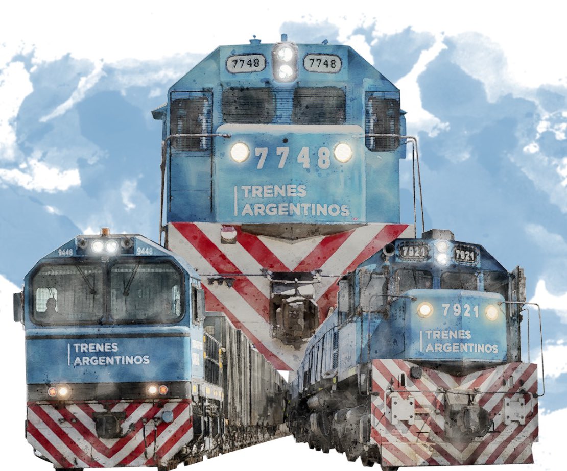 Trenes Argentinos Cargas (@tacargas) on Twitter photo 🚂 33 SON MEJORES
✅En estos cuatro años, 33 locomotoras volvieron a la vía.
🇦🇷La reparación integral de estas máquinas fue posible gracias al trabajo realizado en los talleres nacionales.
💪🏽Compromiso ferroviario para seguir en marcha. 🚂 33 SON MEJORES
✅En estos cuatro años, 33 locomotoras volvieron a la vía.
🇦🇷La reparación integral de estas máquinas fue posible gracias al trabajo realizado en los talleres nacionales.
💪🏽Compromiso ferroviario para seguir en marcha.