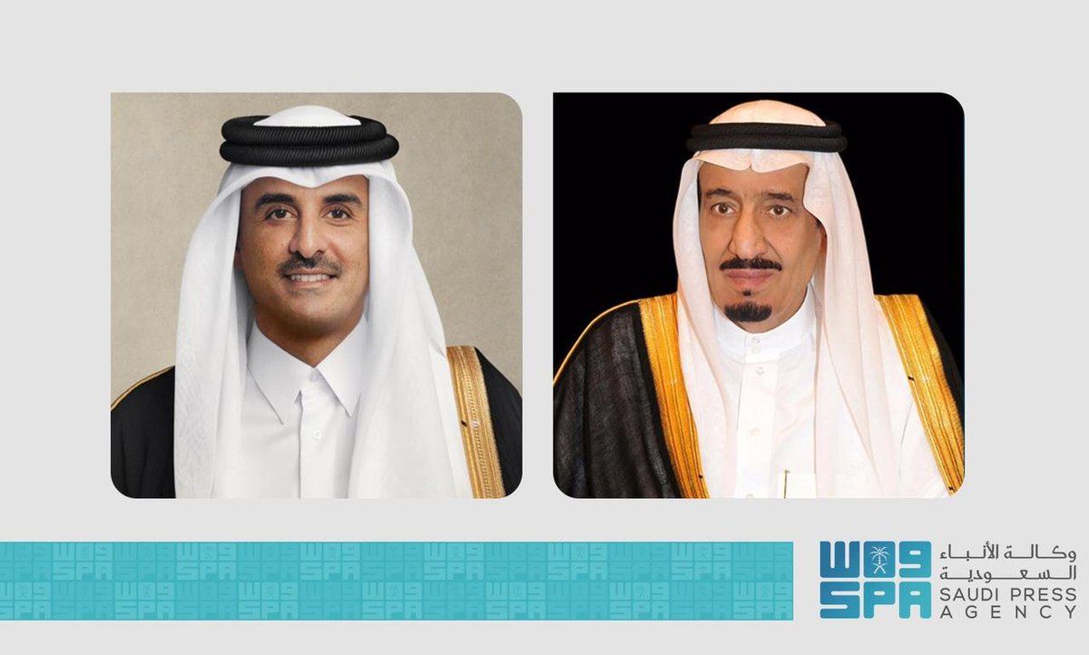 القيادة القطرية تهنئ #خادم_الحرمين_الشريفين بمناسبة فوز المملكة باستضافة معرض إكسبو 2030.
spa.gov.sa/N2005467
#الرياض_إكسبو2030 | #RiyadhExpo2030 
#الرياض_اختيار_العالم | #واس