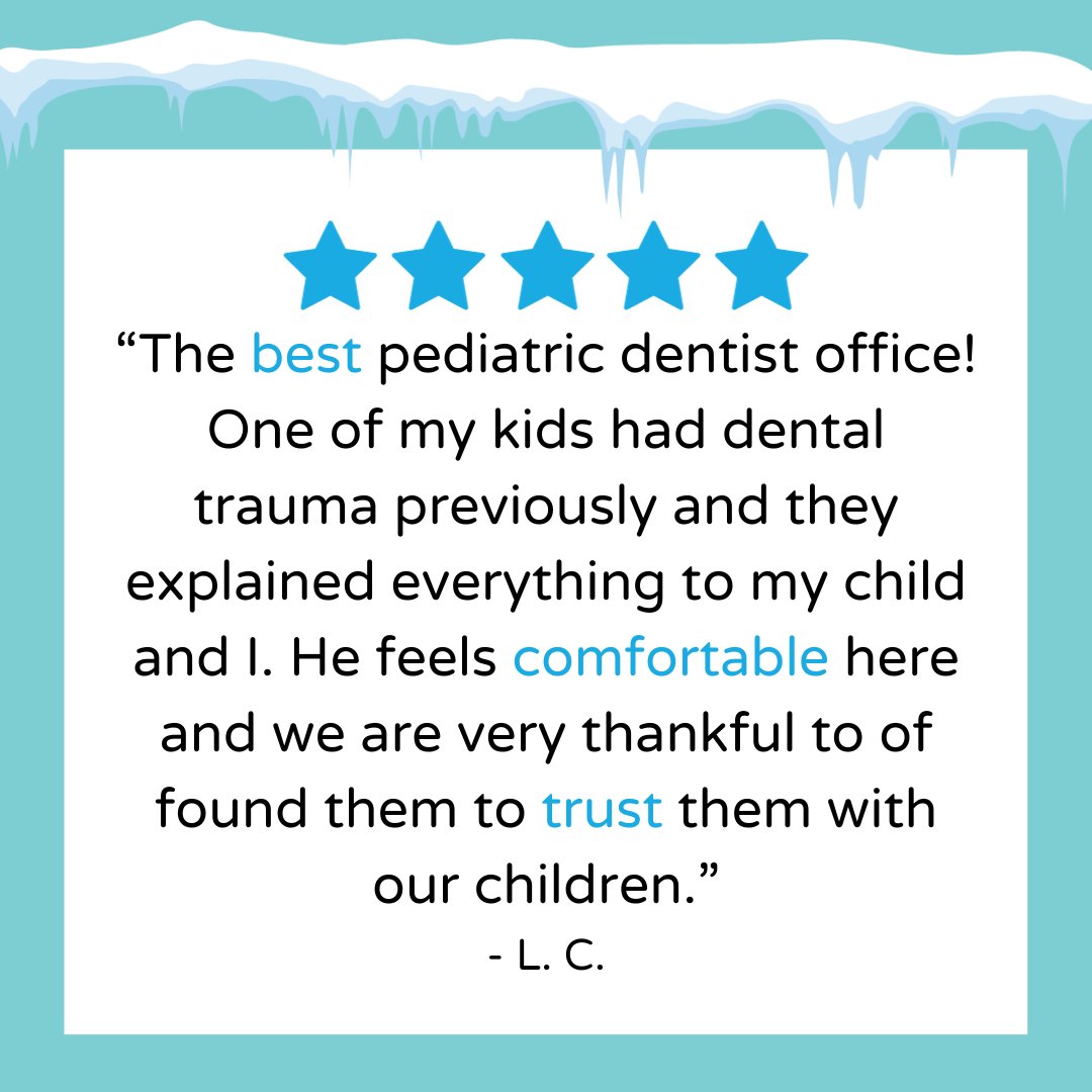 Your child's comfort is our TOP priority!🌟 Thank you so much for your review💙✨🦷✨ #testimonialtuesday #patienttestimonial #patientreview #pediatricdentist #rva #rvakids #rvamom #fivestars #tinyteethbigsmiles #bittybitespd