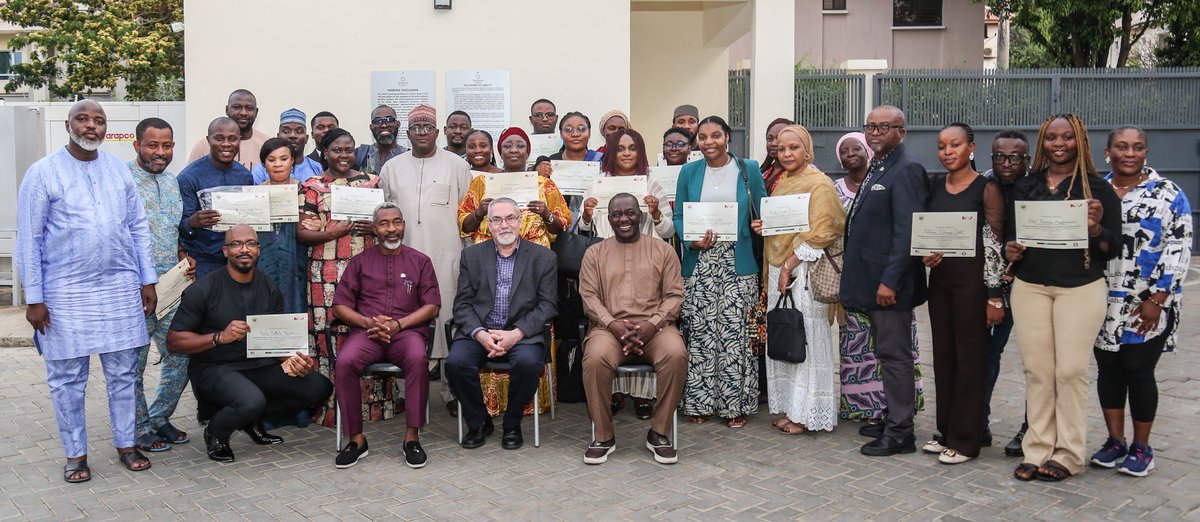 Great visit to Abuja, Nigeria last week. Met with President, VP and several commissioners at @ecowas_cedeao for discussions. Supported @niprabuja training of ECOWAS staff and had a nice visit with @USinNigeria including a tasty Thanksgiving meal. #africanfuture