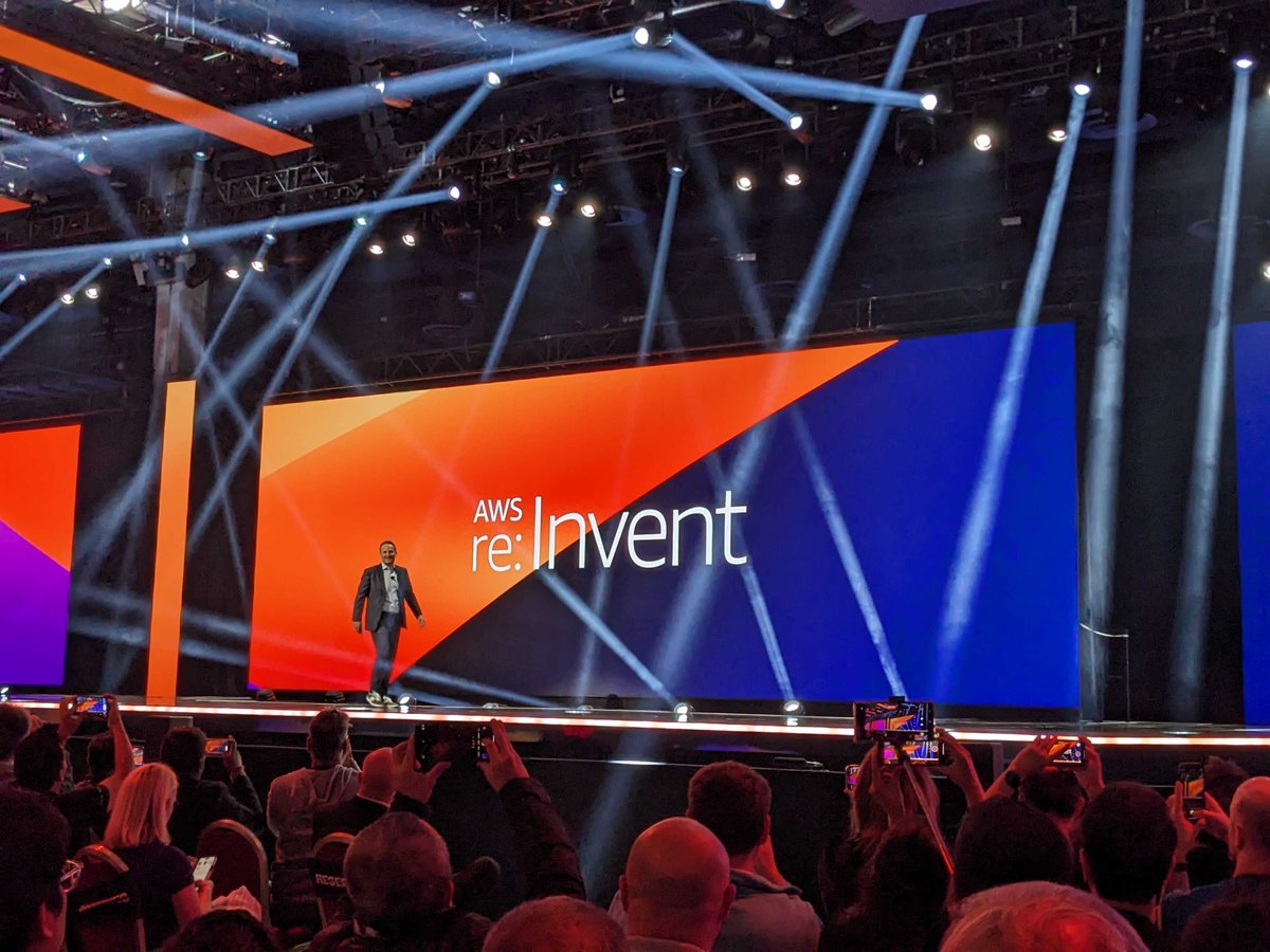 Exciting day at #AWSreInvent! Highlights from #AWS CEO Adam Selipsky's keynote: 1️⃣ Amazon Q: GenAI-powered assistant for tailored business conversations. 2️⃣ Amazon S3 Express One Zone. 3️⃣ Knowledge Bases for Amazon Bedrock. Learn more: hubs.ly/Q02bgRQ30