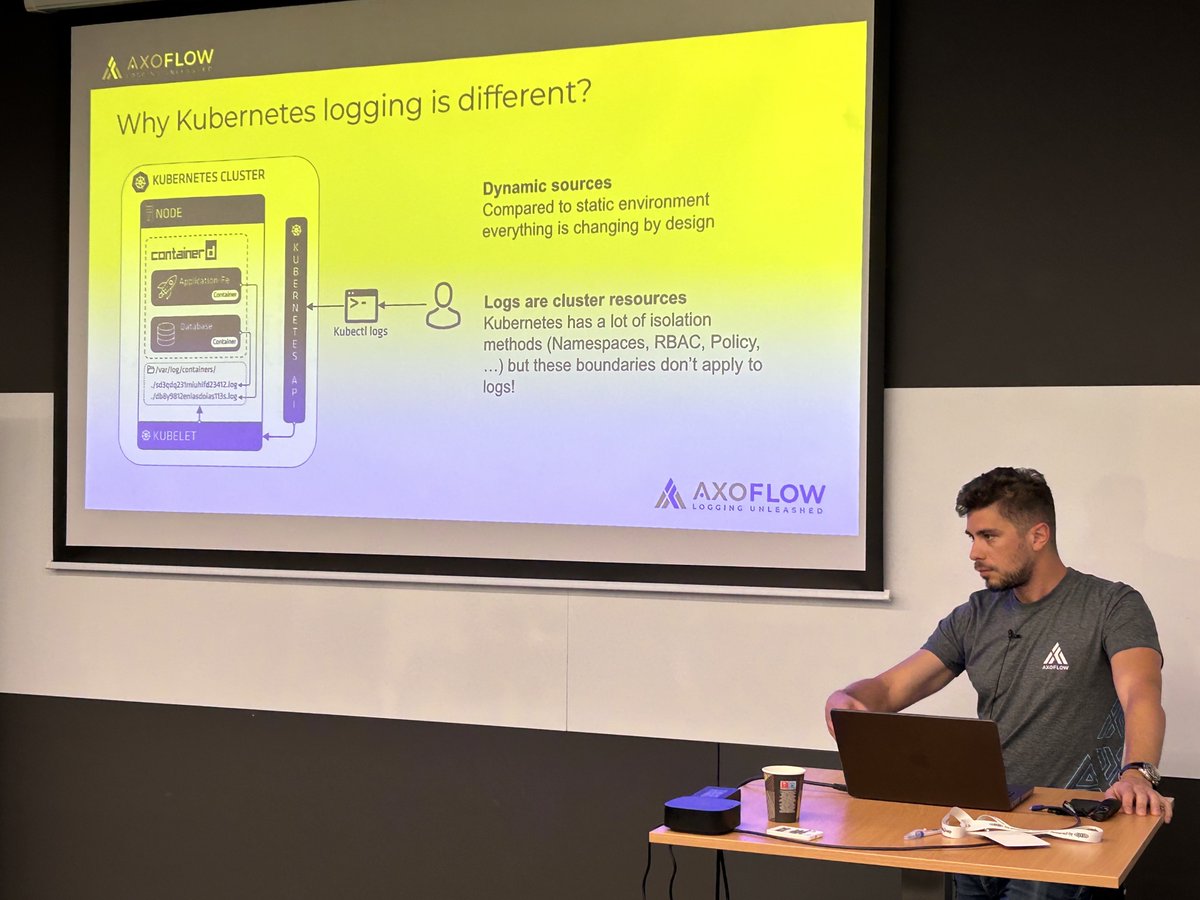 karolykassjr's tweet photo. 🧐☁️ Efficient Observability With Telemetry Pipelines - (@Tarokkk)
#devfest #devfest23 #devfestBudapest #GDG #GDGBudapest #CloudNative #CloudNativeCommunity https://t.co/C1h1TpCXRY