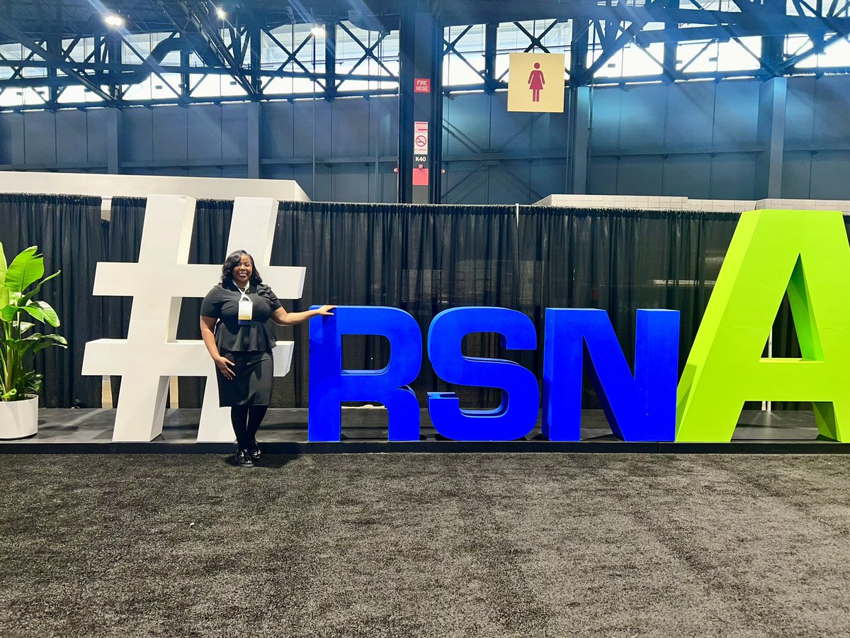 First time attendee at #RSNA23 and the experience is unlike any other. You’d just have to be here! The learning. The advocacy. The community. Truly a special conference and specialty. The future of radiology is bright ✨. @RSNATrainees @RSNA #FutureRadRes