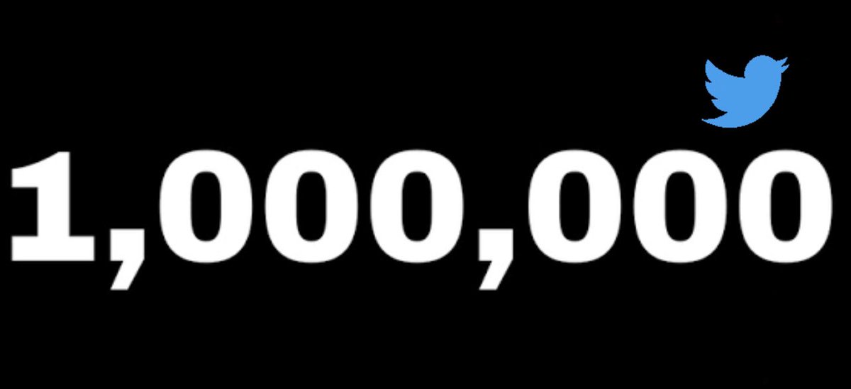 An itibariyle 1.000.000 Twet

 #ZionistLobbyAttack 🔻
