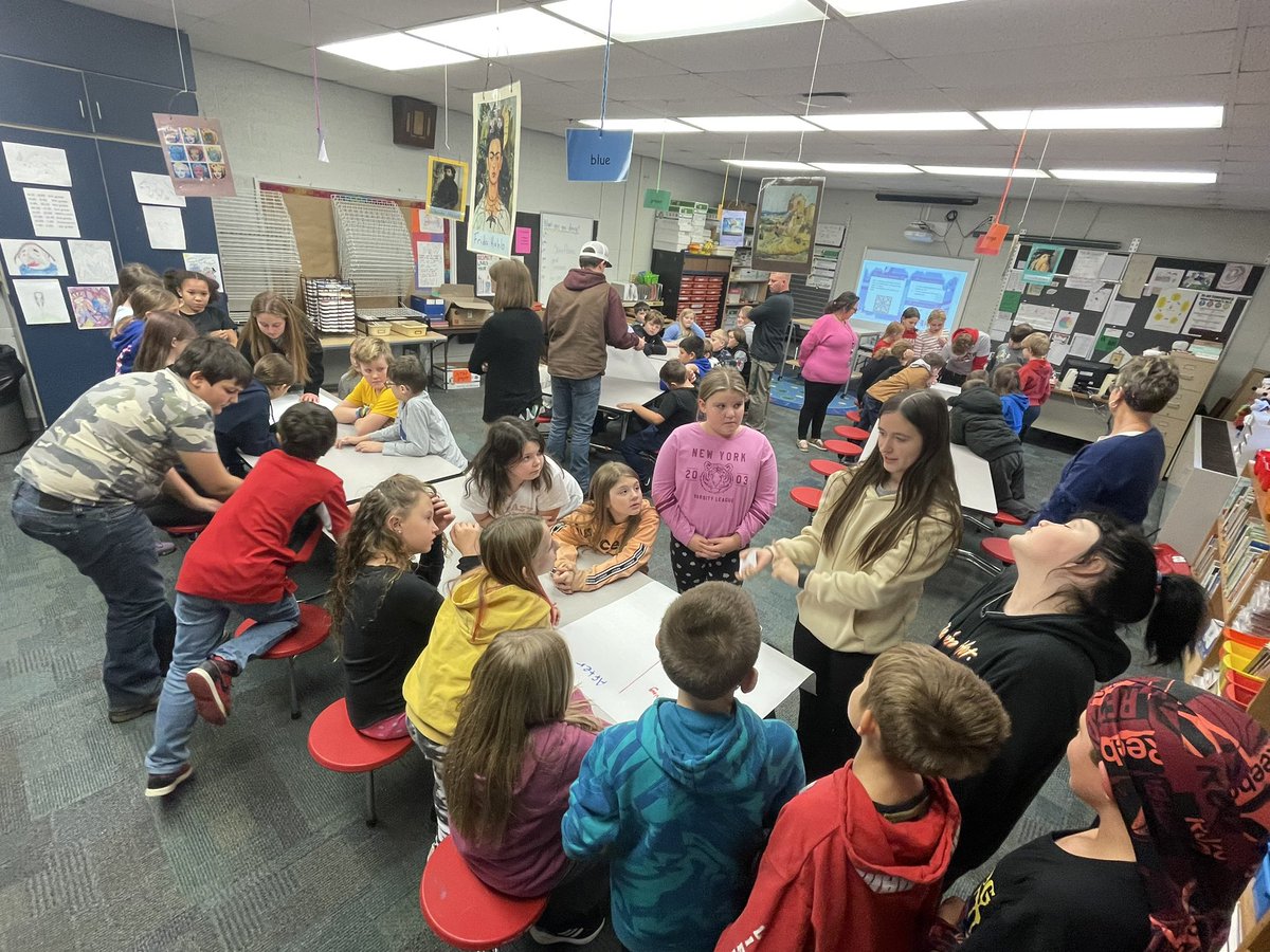 FayCtrPrincipal's tweet photo. Connersville Athletics SAC members presented the second RICHER principle today; integrity. Thank you for teaching us that integrity is doing the right thing, even when no one is looking! #readytofly #FCSCSpartanpride https://t.co/p7gn3REVQT