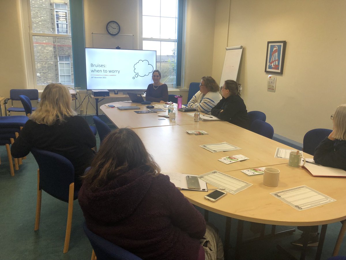 SamTylerSCPHN's tweet photo. Great ICON session with the B&amp;H Community Children Nurses this afternoon, including Lottie’s overview on bruising. Opportunity to promote dadpad App @dadpaduk available to residents of B&amp;H from this week - great resource for new parents https://t.co/p9bnhZQNmG… @BrightonHoveSCP https://t.co/3hkXDO1QLo