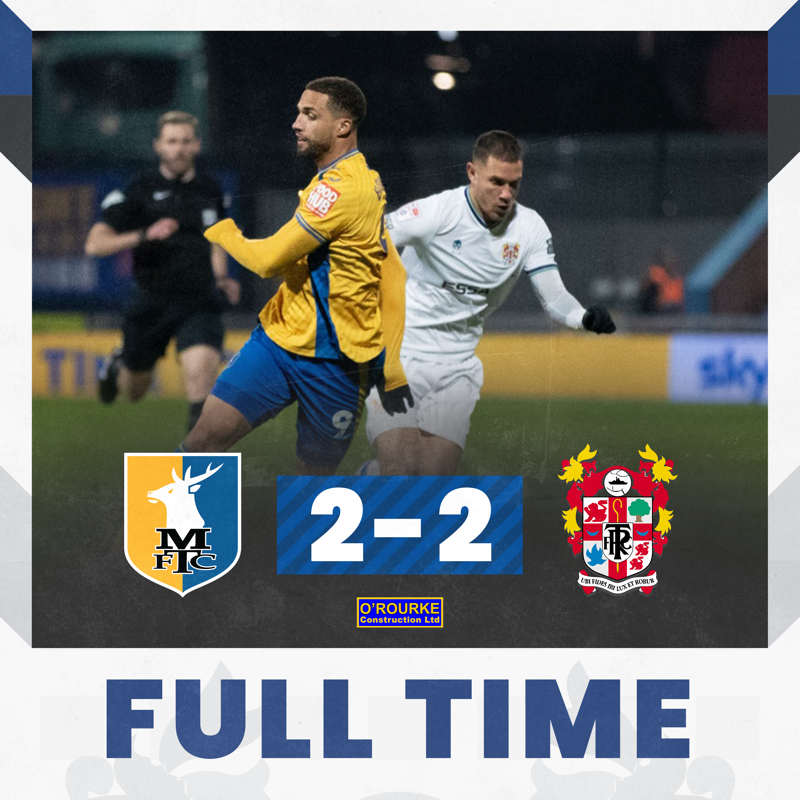 TranmereRovers's tweet photo. A valuable point on the road.

#TRFC #SWA https://t.co/Fw8tkksQRR
