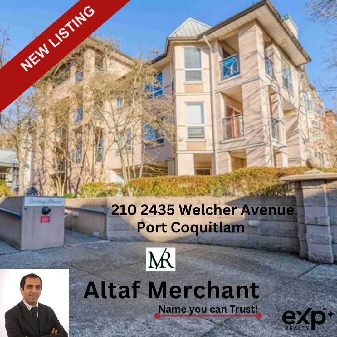 AltafMerchant_'s tweet photo. New Listing in Port Coquitlam 
🛏 1 Bedroom
🛀 1 Bathroom
📍Centeral located 

#portcoquitlambc #CondoLiving #home #homebuyers #homeseller #1sttimehomebuyers #community #MerchantsRealty #altafmerchant #exprealty #REBGV #vancouverrealestate #realtorlife🔑🏠 #realtor #realestatebc https://t.co/XX4U4kYAGC
