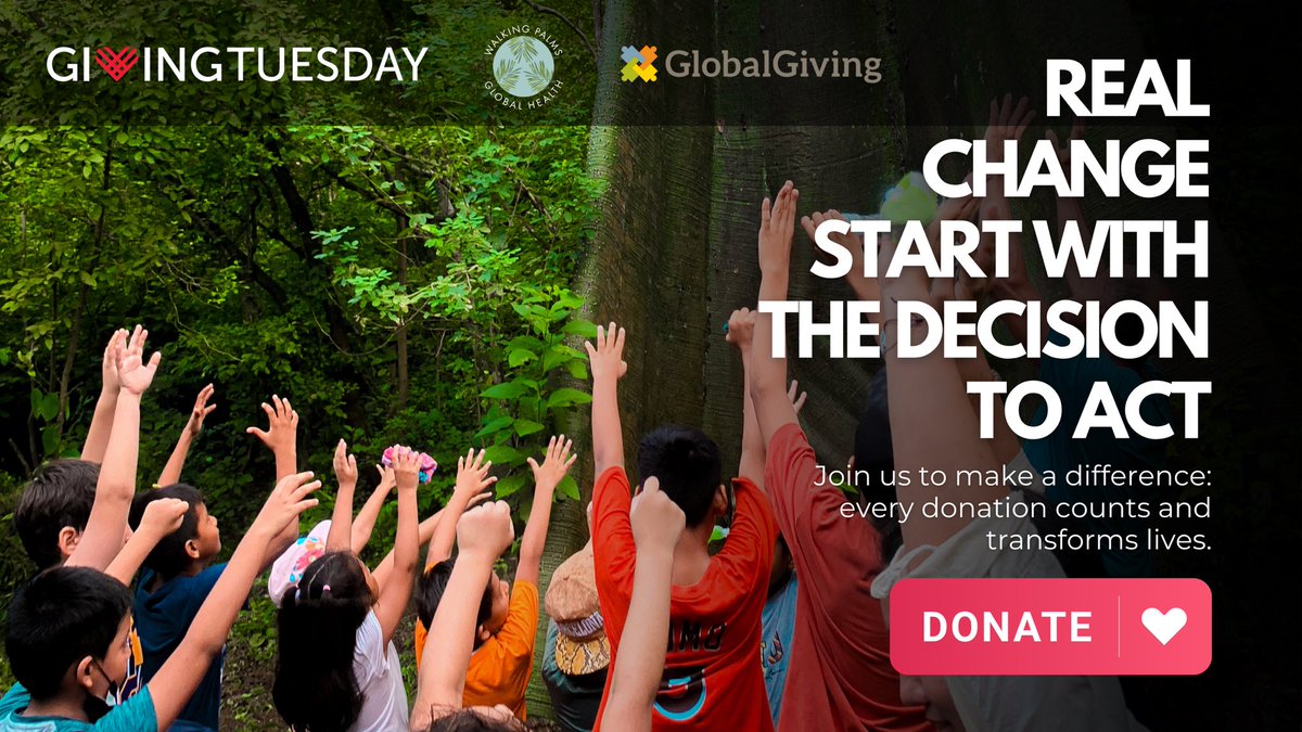 walkingpalms's tweet photo. We're empowering the next generation of eco-conscious and compassionate leaders in Ecuador 🇪🇨 

You can find the link to  𝗗𝗢𝗡𝗔𝗧𝗘 👐 💟 here ⬇

https://t.co/XhZFOHPK4g

￼
A million reasons to get matched this #GivingTuesday 

@GlobalGiving https://t.co/54Fud0eFRW