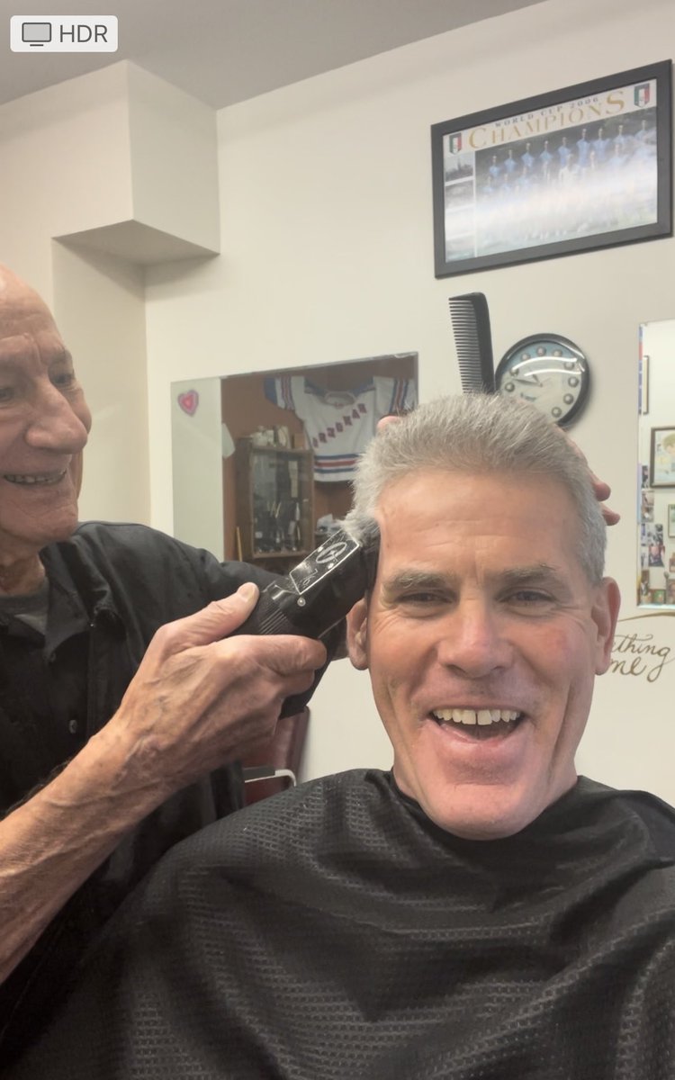 I asked Marty my Barber if I should get highlights….he said…
“ would a black eye do. Now sit down in the chair”.

A great fitness coach is like a great Barber….

They give you what you need…not what you want.
#fit